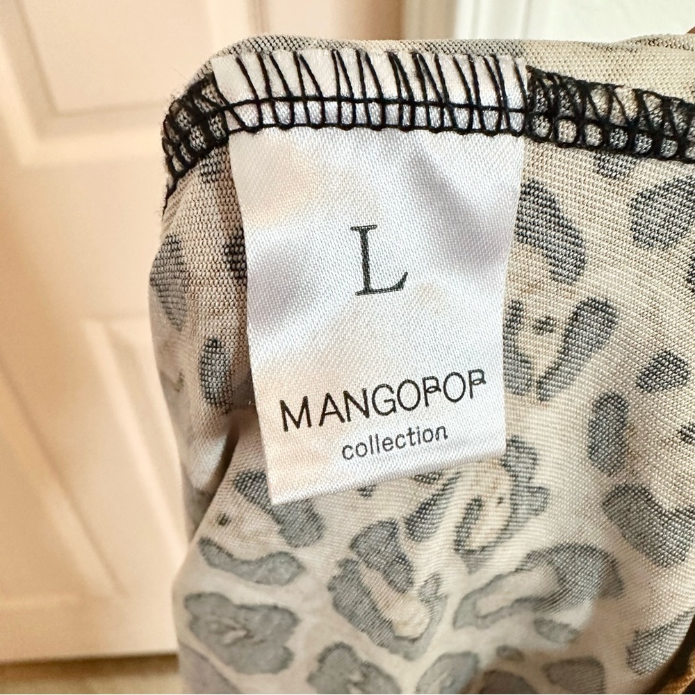 Leopard print mango pop bodysuit - Picture 4 of 4